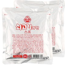 오뚜기 쇠고기라면스프 285g, 2개
