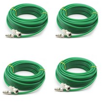 에어 우레탄 연질 호스 콤프레샤 타카 카플러 녹색 휴대용, 8파이X30M