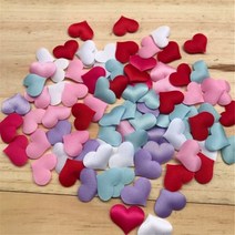 어버이날용돈박스 환갑용용돈박스 용돈상자 웨딩 장식용 러브 하트 모양 스폰지 꽃잎 수제 DIY 생일 테이블 파티 용품 100 개 200 500 개, 2cm 500pcs, mixed color