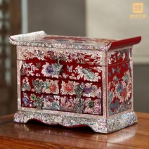 영롱한 자개장 고급 화장품 악세사리 보석함, 01