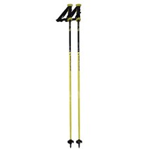 스키폴대 스키폴 폴대스키 스키폴대길이조절 스키헤드폴대 스키폴대카본 Pole Ski 초경량 가벼운 길이조절폴, 옐로우, 130cm