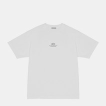 라이풀 미니멀 오발로고 티셔츠 WHITE LF1SKN1201