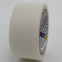 Q 보양 테이프(화이트) / 만능마스킹/길이-25M/편직원단, (화이트) 24mm  X 25M, 1개