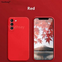 삼성 갤럭시 S22 플러스 S21 FE S23 커버 소프트 TPU 액체 실리콘 케이스 Samsung Galaxy