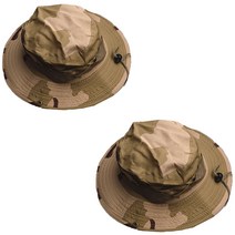엘마운틴 밀리터리 부니햇 정글모자 2개 남성 사파리 등산모자, 패턴1+패턴1