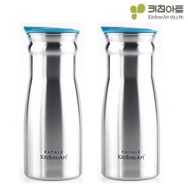 키친아트 라팔 스테인레스 물병 2p, 1000ml