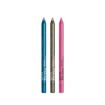 NYX 닉스 에픽웨어 아이라이너 스틱 롱 래스팅 펜슬 칠 블루, Pack Of 3 (Turquoise Storm/ Al