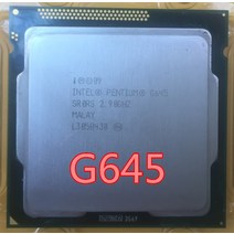 파워딜 Intel Pentium g615 3M 캐시 2.9 GHz L3 = LGA 1155 TDP 65W 데스크탑 CPU 프로세서 인텔 펜티엄, 한개옵션0