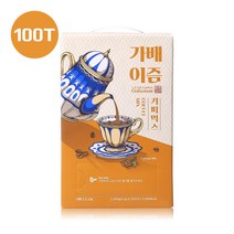 레귤러 커피믹스 100T 가배이즘-고급스틱커피 YTN 연합뉴스 채널A 등 TV광고중 강철부대 협찬, 100개입, 1개, 12g