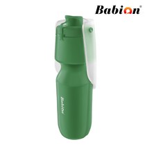 바비온 강아지 휴대용 실리콘 댕댕 보틀 산책 물통 700ml, 그린, 1개
