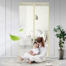 무재단 현관방충망 문 모기장 벨크로 자석 셀프 교체, 4.기린아이/02_100x210cm-12438