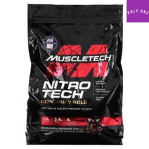 머슬테크 니트로 테크(Nitro Tech) 유청 단백질 파우더 여자 헬스보충제 운동후단백질 단백질보충 프로틴보충제추천, 프랜치바닐라크림, 5파운드