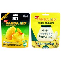 망고사탕 건망고 껍질 벗기기 망고 젤리 고무사탕 캐주얼 간식72gX5봉, 망고+바나나, 10봉/10봉