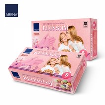 아베나 식품용 니트릴 위생장갑 S 100매 DK450KF, 2개, 단품