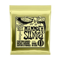 [프리버드] Ernie Ball 일렉기타줄 MAMMOTH SLINKY, 단품