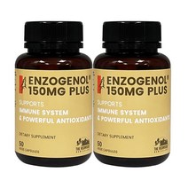 더레드우드 엔조제놀 150mg 플러스 50캡슐 2개 뉴질랜드소나무 추출물