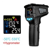 스마트폰열화상카메라 열감지카메라 온도계 디지털 800도 적외선 온도계 화상 레이저 온도, 550c 습도계