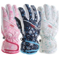 업다운 주니어 스키 보드 방한 장갑 4080, 팡크