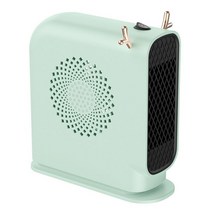 캠핑팬히터 차박 미니온풍기 루돌프 미니히터 전기 사무실, 500W, EU, 2.Green