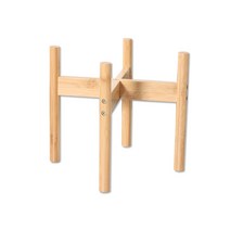 원목 화분받침대 우드스탠드 화분 스탠드 진열대 인테리어, 대나무 A1332, 대(33cm)