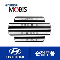 아이오닉5 순정 메탈 도어스커프 세트
