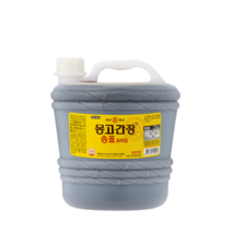 몽고 송표 프라임 양조간장, 1개, 3.8L