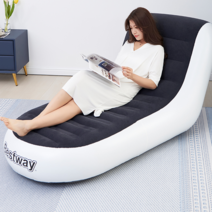 Neirny 휴대용 여행용 캠핑 공기 소파 에어베드 1인용, 에어베드+차량용 펌프