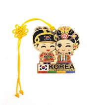 와라코리아 도서모임 기념품 금속 캐릭터 책갈피 북마크, 6. 왕과 왕비 (B68)