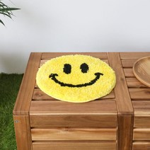 카페스툴 스마일 원형 의자방석 쿠션추천 북유럽쿠션