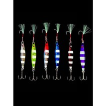 딥런 아싸낚시-딥런 지브라 갈치지그 야광 메탈지그 부시리 80g 100g 120g 150g, 갈치지그 150g(06-퍼플)