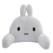 귀여운 캐릭터 자동차 쿠션 차량실내용품 미피 토끼 차량용 안전벨트커버 목쿠션 목베개, 허리 베개