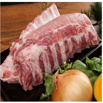 돼지등갈비 쪽갈비 로인립 스페인산 1kg [냉동], 쪽갈비(절단)1kg
