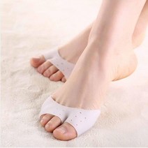 발가락분리개 젤패드 풋케어 보습 발마사지 앞꿈치, 화이트 BL11392