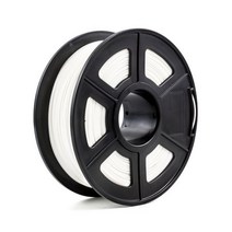 3D프린터 DIY FDM프린터 3D 프린터 필라멘트 PLA 1.75mm 1kg/2.2lbs 플라스틱 소모품 재료, 04 White