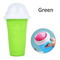 제빙기 아이스메이커 얼음제조 슬러시 컵 350ml 빠른 냉동 스무디 컵 DIY 아이스크림 메이커 병 밀크 쉐이, 03 green