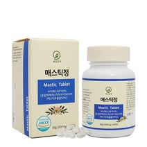 그리스산 100% 하이 매스틱 검 60정, 1통