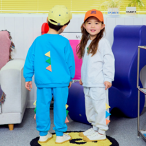 봄신상 그르르 공룡 데일리 상하복 세트 남아 여아 아동 등원룩 남매룩 형제룩