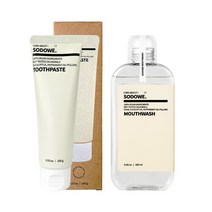 쏘두위 비건 오일풀링 시그니처 세트(오일풀링 치약 1개+가글 280ml 1개), 단일속성