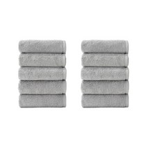타월톡톡 30수 항균 호텔타월 200g, 10장, 연그레이
