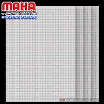 [마하공구]마하.모델링 PS-프라판 (눈금 표기 / 5장), 두께 - 0.5T (5장)