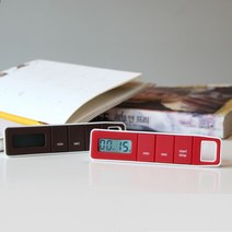 디자인에버 심플 디지털 수능타이머 키친타이머 스터디타이머 8W921AB9, 1개, 브라운