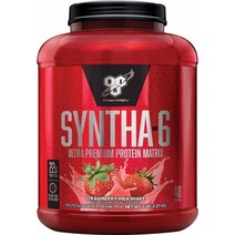 BSN SYNTHA-6 신타 유청 단백질 분말 미셀라 카제인 우유분리 단백질 프로틴 파우더 딸기 우유 맛 48회분, 1개, 1