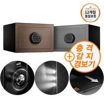 디프로매트금고 가정 사무 개인안전금고 콤비5(combi 5)+충격감지경보기, 콤비5 티타늄 블랙+충격감지경보기