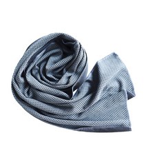 Everkaki 아이스 콜드 실크 스포츠타월 보틀 포함, 2개, Gray