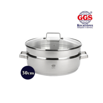 인덕션 스텐 찜기 찜냄비 찜솥 생선 만두 떡 대게 이유식 야채 조개 옥수수 고구마 30cm