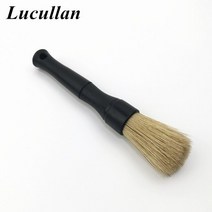 크롬휠복원 크롬붓페인트 Lucullan-자동차 대시 보드 휠 그릴 엠블럼 청소용 슈퍼 고밀도 내추럴 Boar 프리, 01 1PC 16CM S, 01 1PC 16CM S