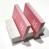국산대리석 명함꽂이 명함거치대 명함집 인테리어, B라이트그레이