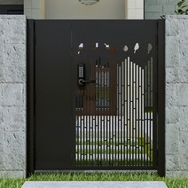 철문 쪽문 철제 대문 현관 인테리어 리모델링 고급, 스타일 2 《평방당 단가》