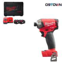 밀워키 M18 FQID-502X 충전 오일펄스 임팩트 드라이버 18V 5.0Ah 2팩