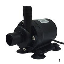 12V 24V 나일론 유리 섬유 순환 부스터 원심 브러시리스 DC 워터 펌프, 02 1 S Steel 12V